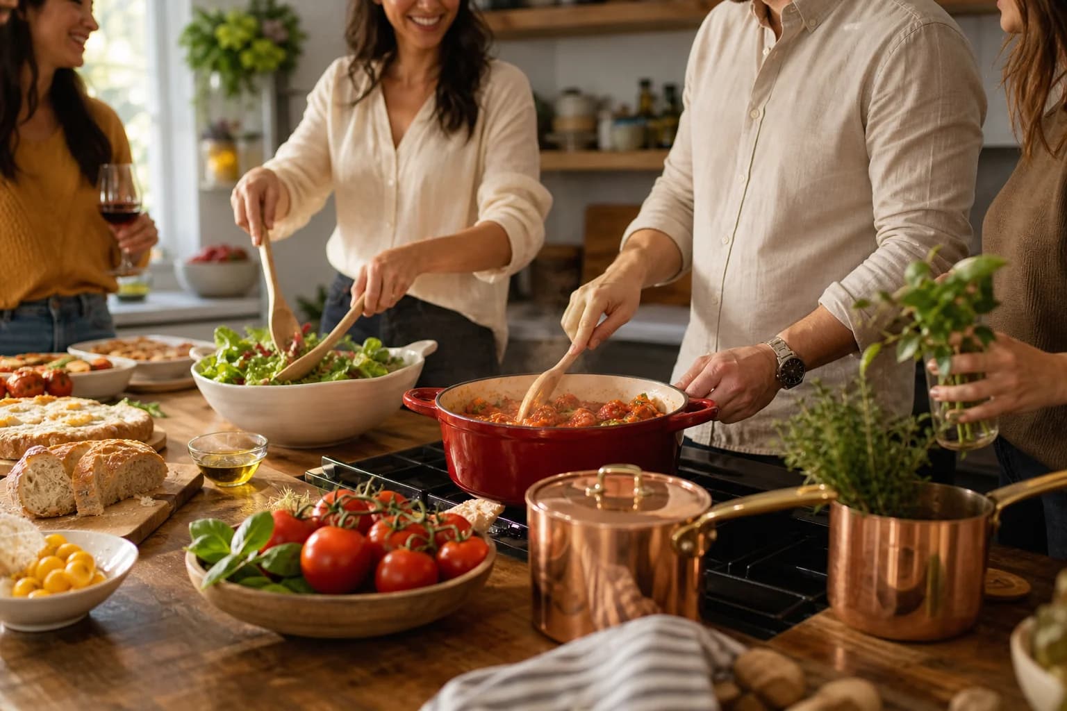Cuisiner au quotidien avec du matériel de grandes marques